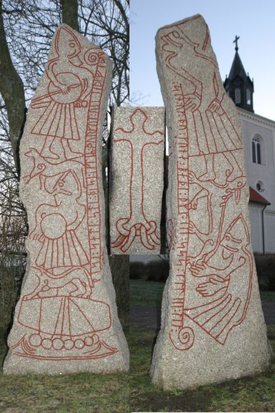 Viking stones at Ledbergsstenen